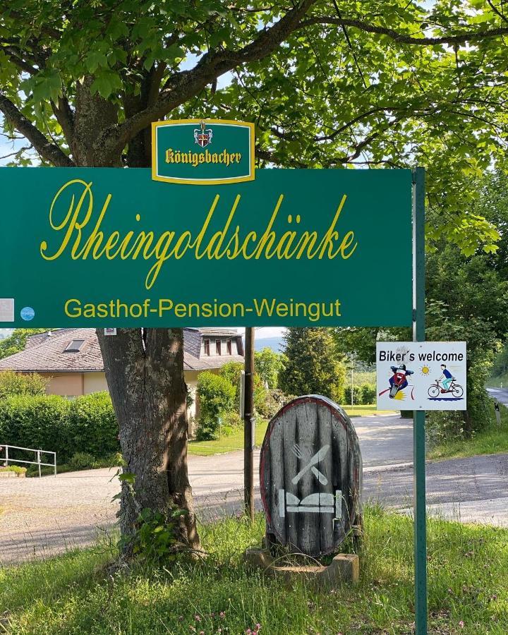 Rheingoldschaenke Hotel Oberwesel Buitenkant foto
