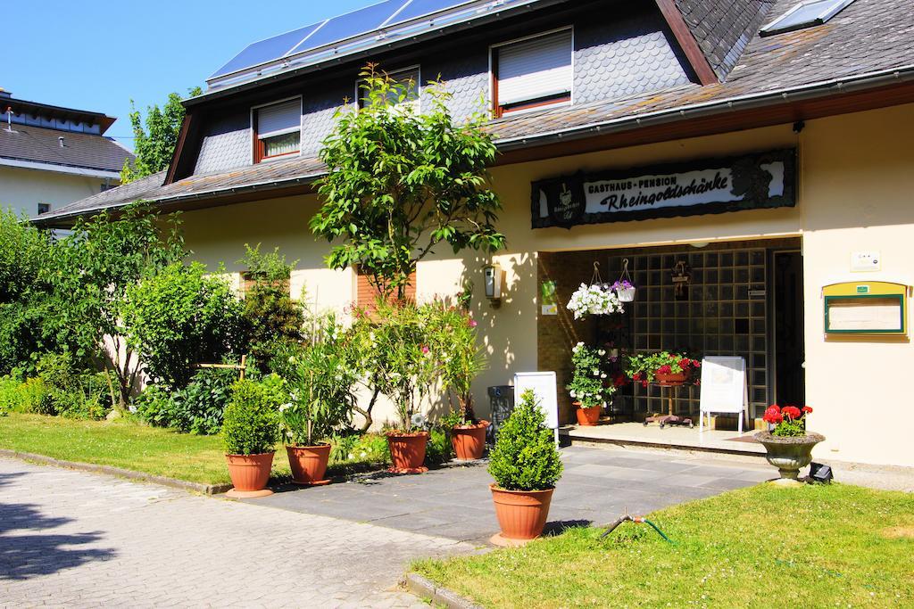 Rheingoldschaenke Hotel Oberwesel Buitenkant foto